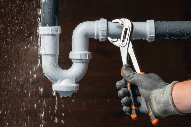 Professional Plumbing technician working in Overton, TX